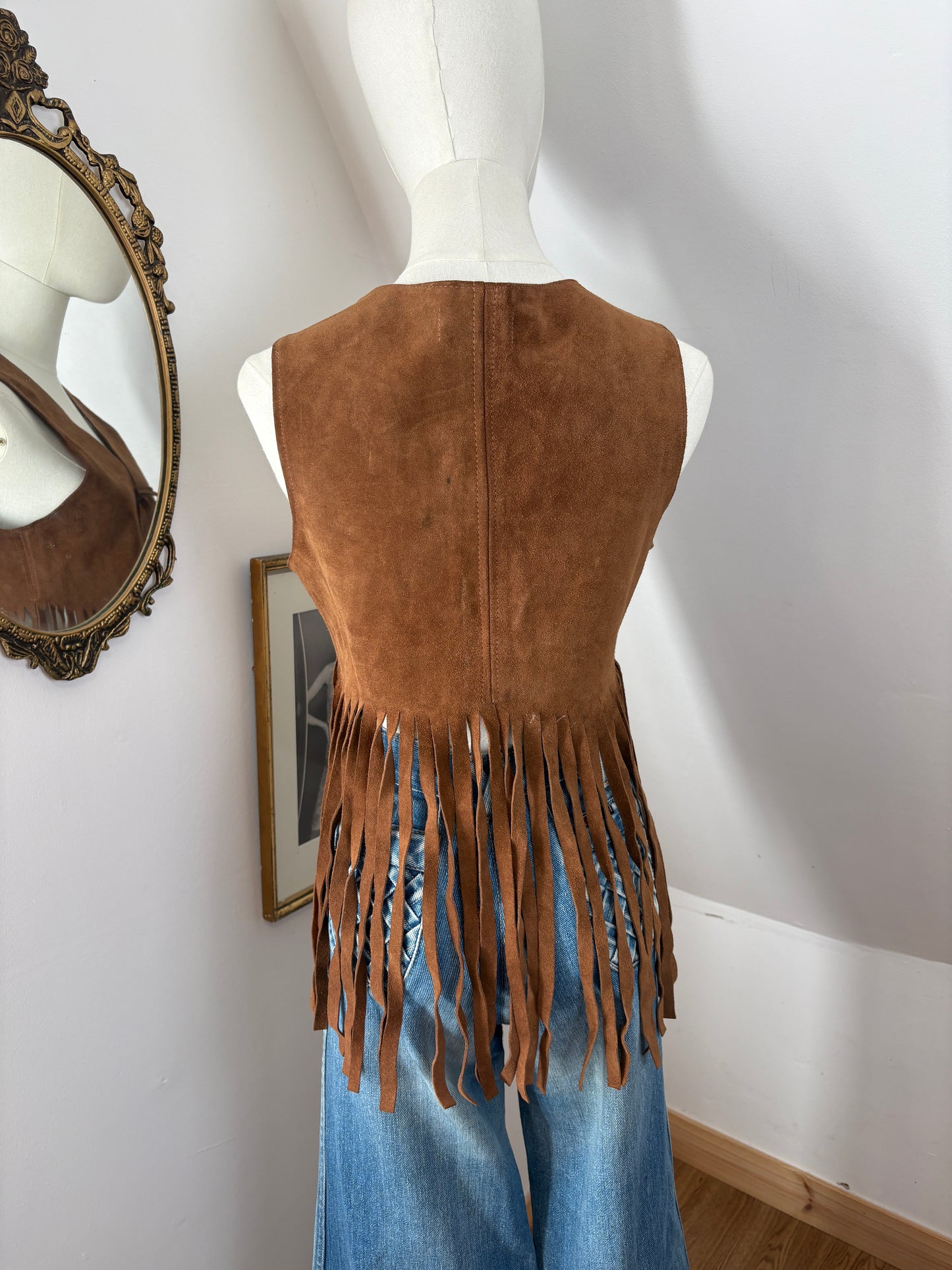 1960’s Suede Tassel Vest