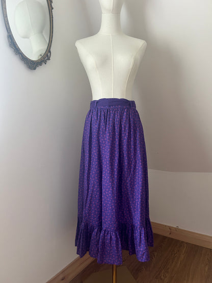 1970s Witchy Midi Skirt