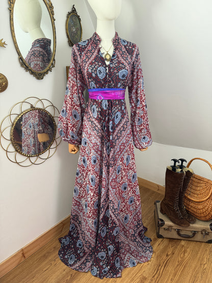 1970s ‘Adini’ Lurex Dress