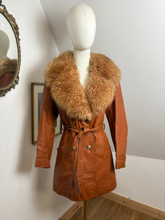 1970’s Leather Penny Lane Jacket
