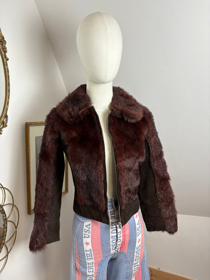 1970s Glam Rock Crop Jacket