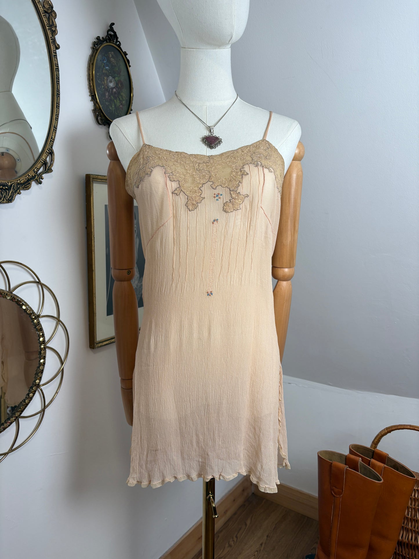 1920s / 30s Chiffon Slip