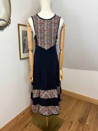 1970’s ‘Anna Belinda’ Pinafore Dress