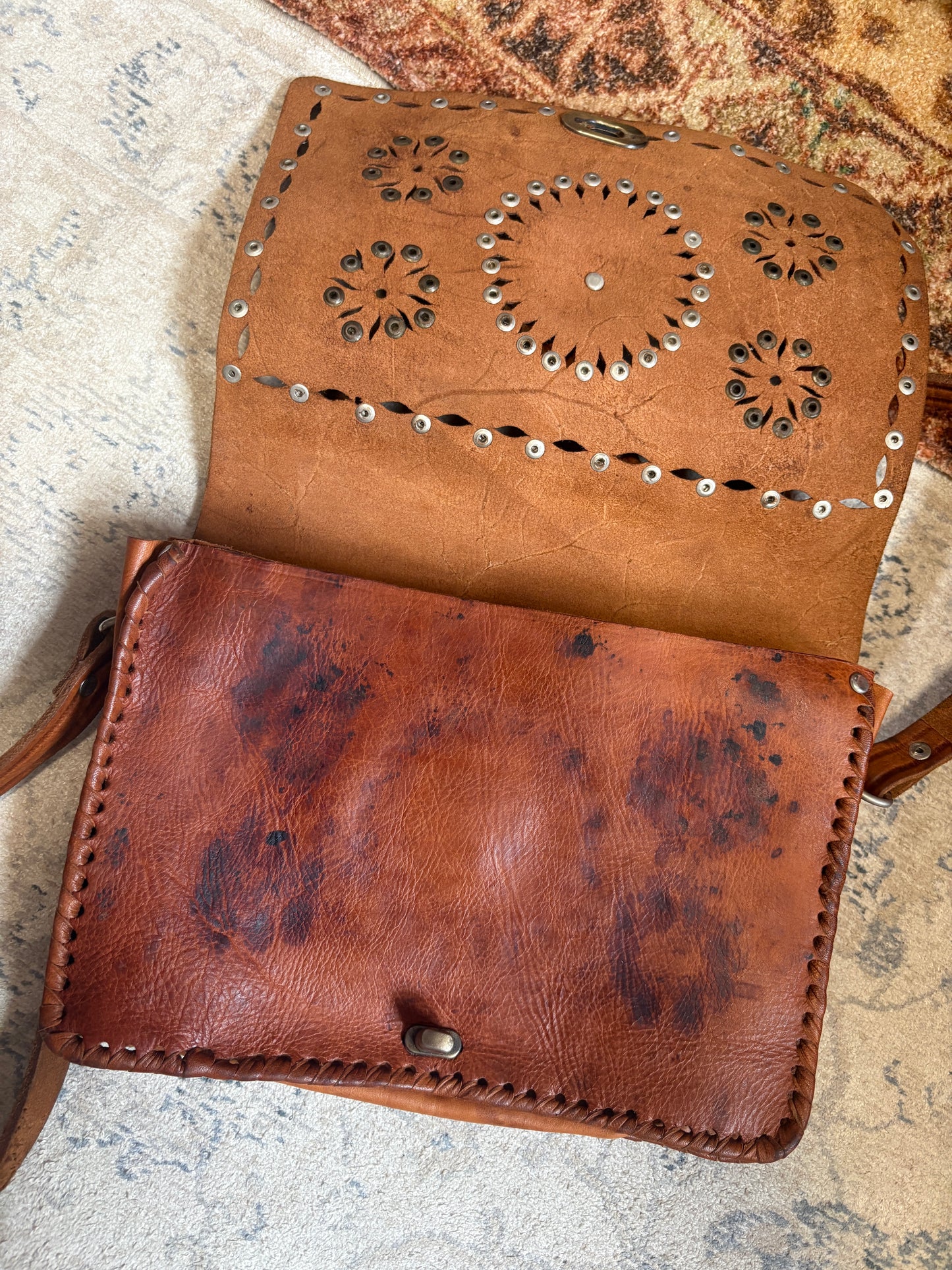 1970s Moroccan Studded Bag