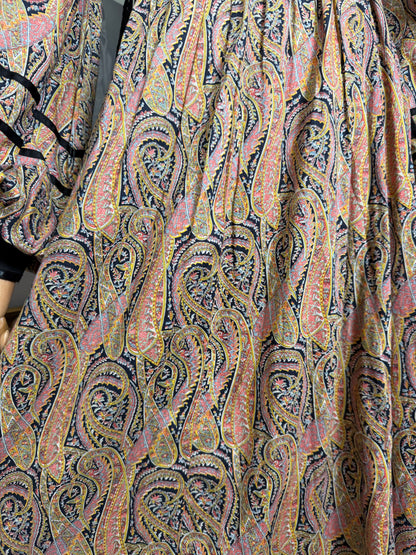 1970s ‘Fine Feathers’ Liberty Paisley Dress