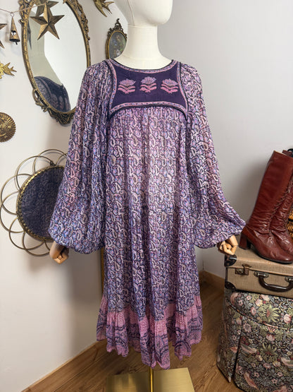 1970s Phool Smock Dress