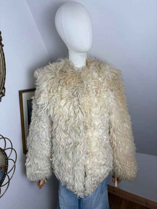 1960s Mongolian Fur Jacket