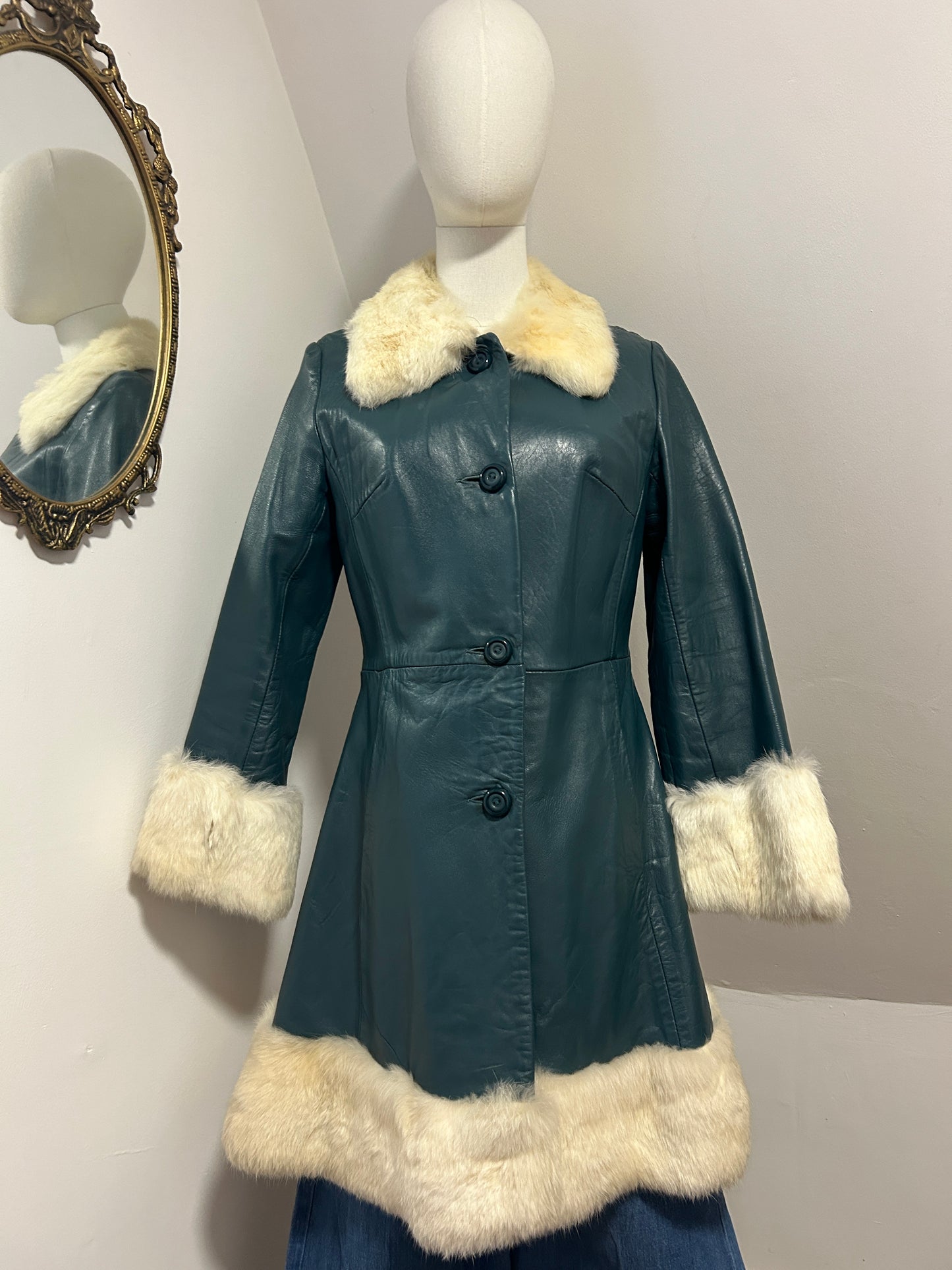 1960s Green Penny Lane Coat