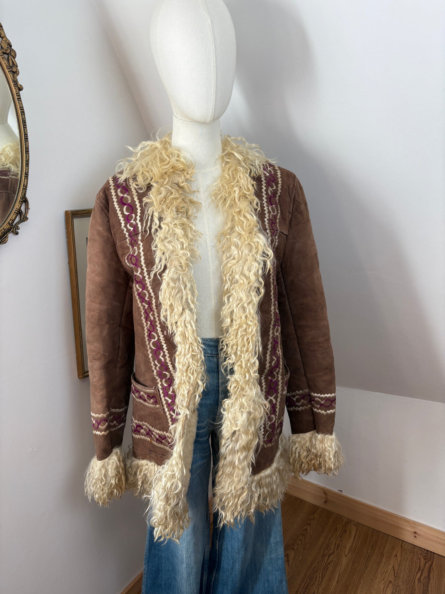 1960’s Embroidered Afghan Coat