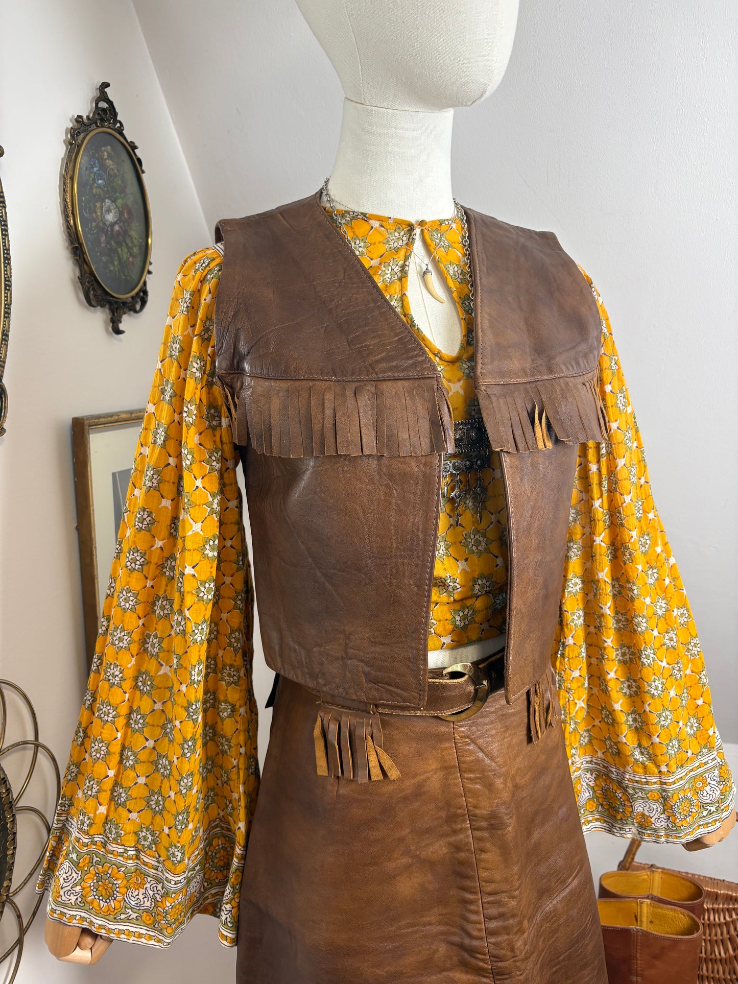 Rare 1960s ‘David Conrad’ Suede Set