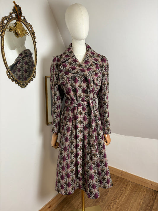 1960s Welsh Tapestry Coat