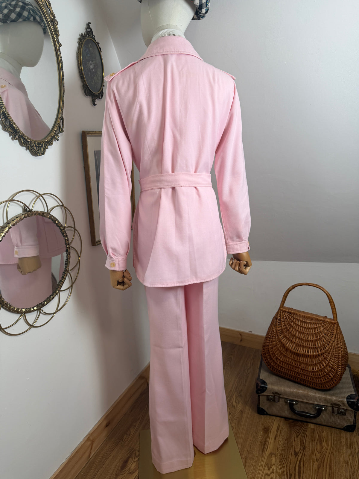 1960s Pink ‘Trevira’ Suit