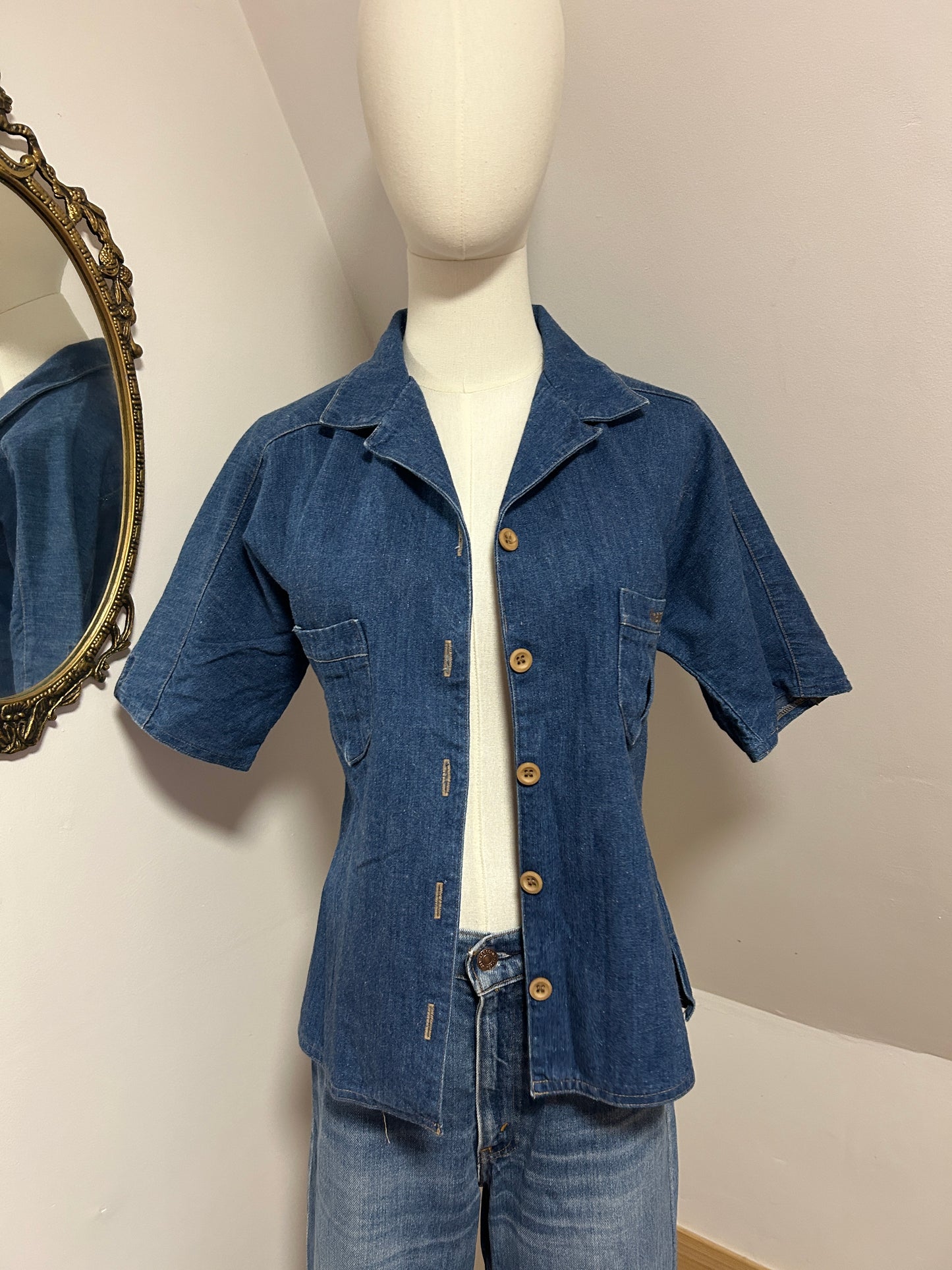 1970s Denim Shirt