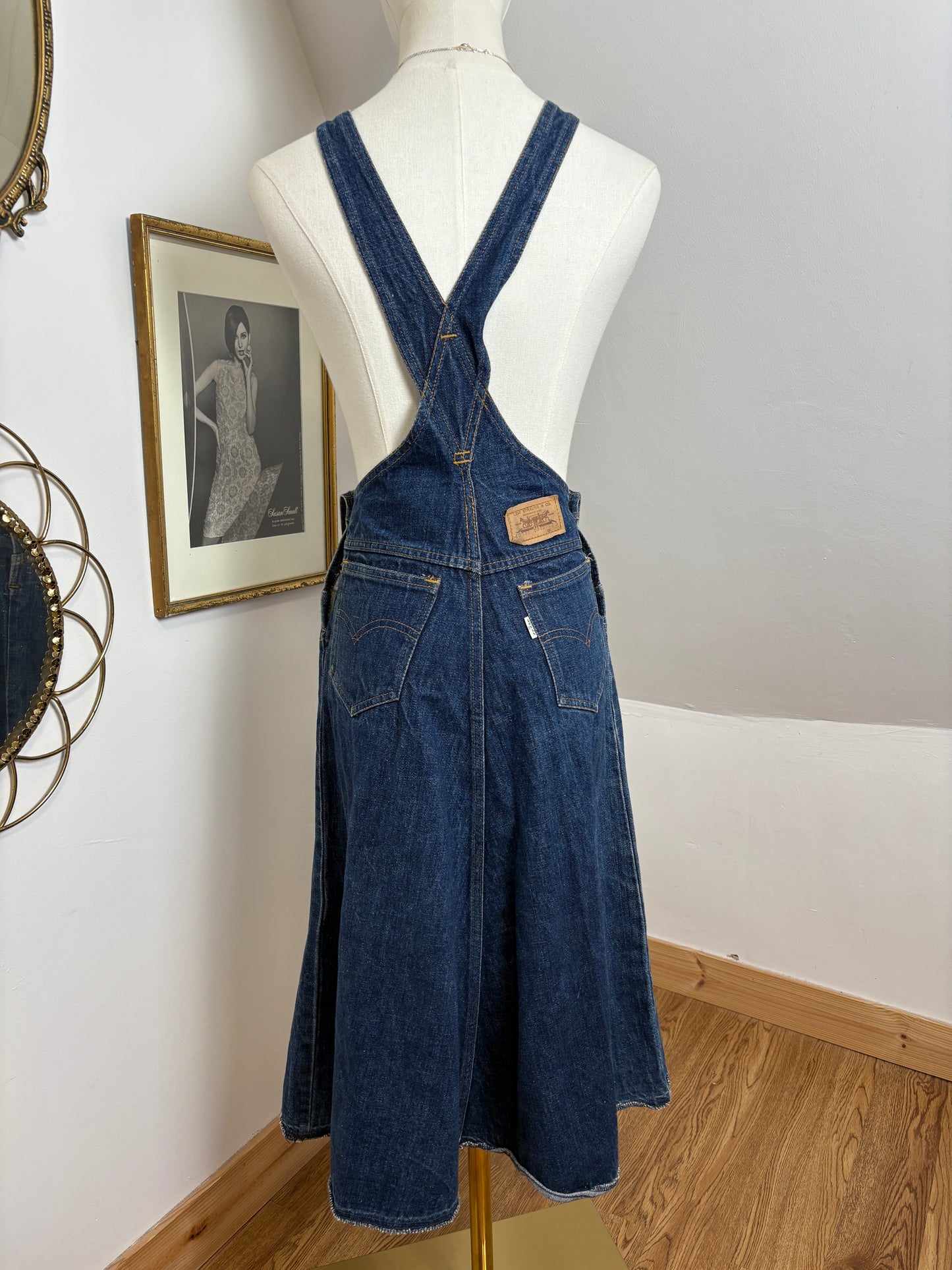1970s White Tab Levi’s Dress
