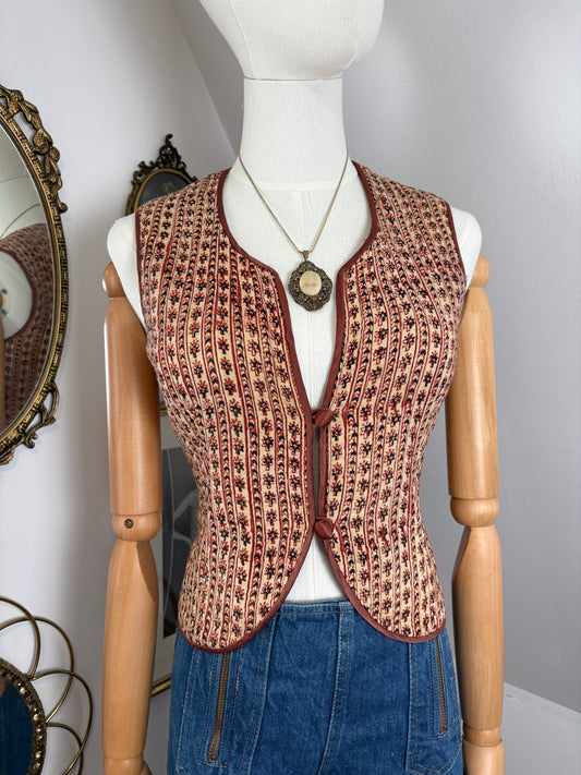 1970s ‘Anokhi’ Waistcoat