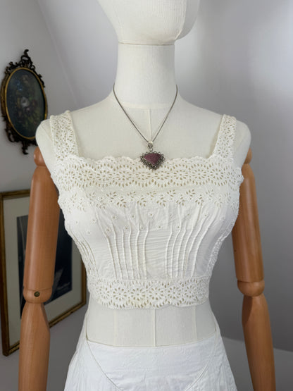 Edwardian Cotton Undergarment Set