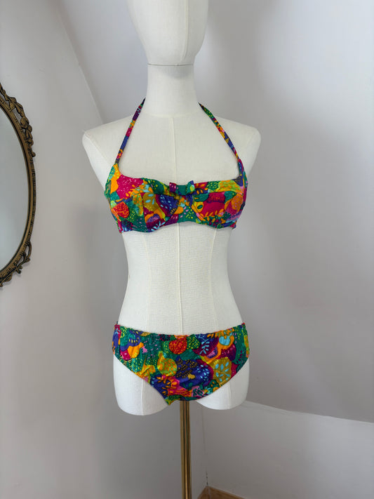 1960s Tropical Bikini