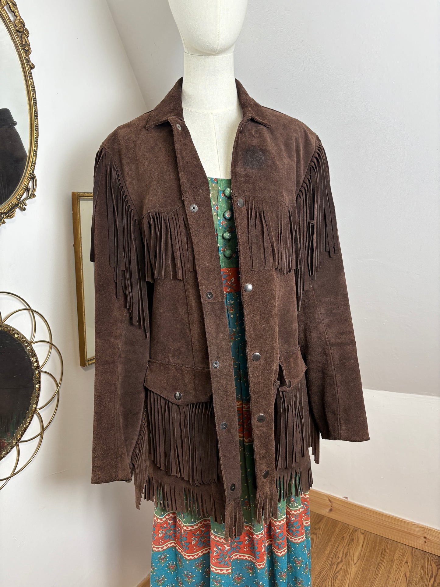 1960s Chocolate Suede Jacket