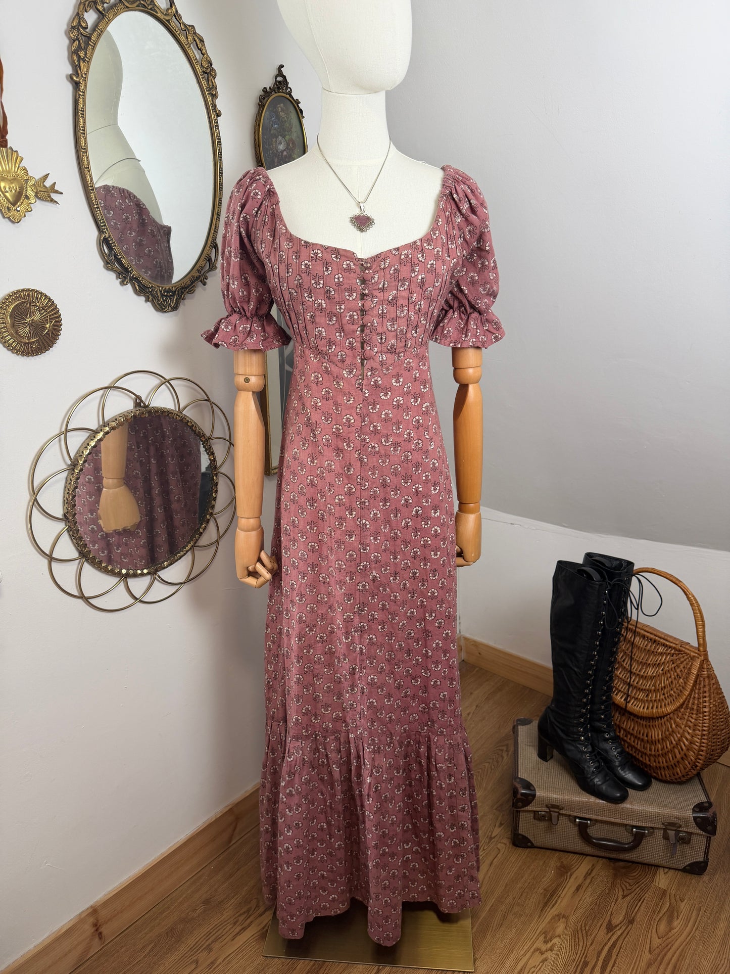1970s ‘Ayesha Davar’ Maxi Dress