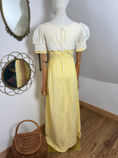 1960s Gingham Dress by ‘Quad’