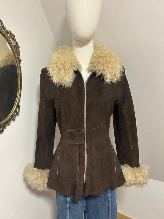 1970s Mongolian Suede Jacket