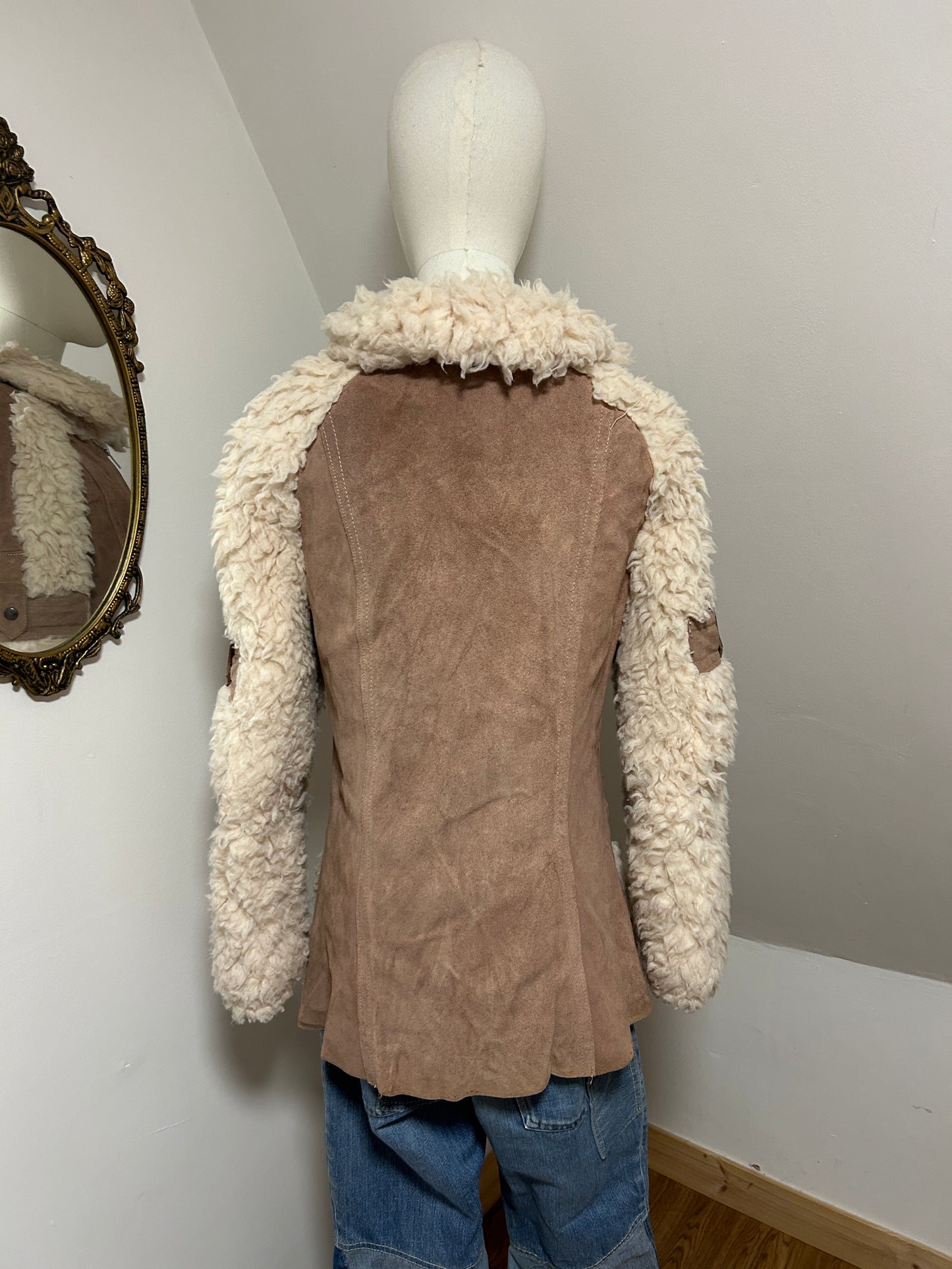 1960s ‘Miss Selfridge’ Suede Sheepskin Jacket