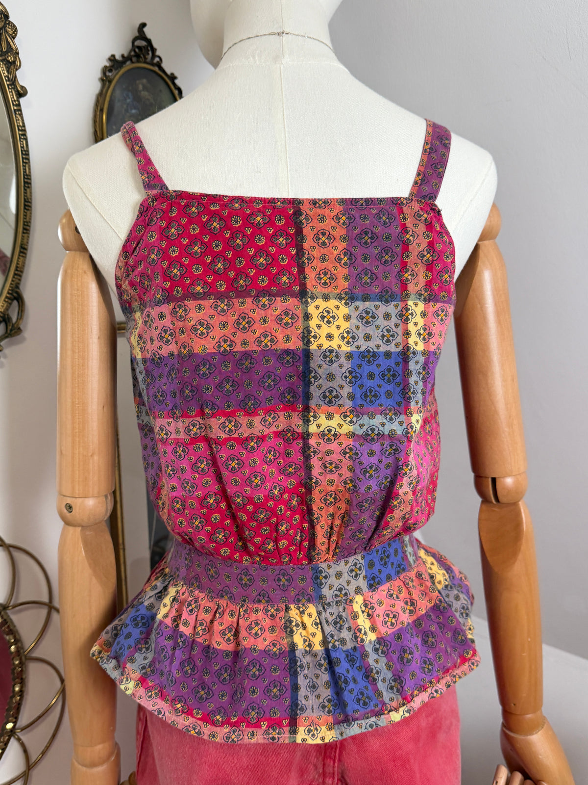 1970s ‘Phool’ Patchwork Cami