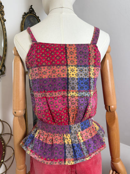 1970s ‘Phool’ Patchwork Cami