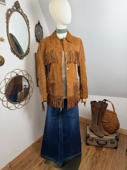 1960s Suede Tassel Jacket