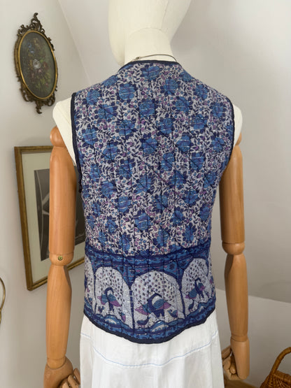 1970s Indian Lurex Waistcoat