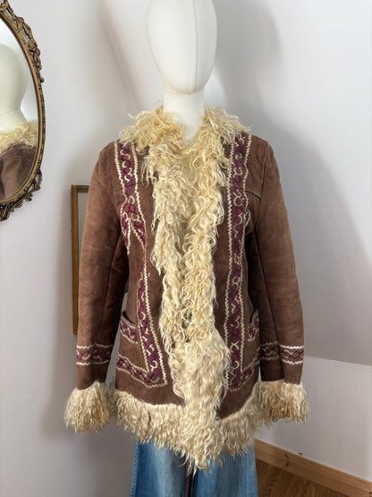 1960’s Embroidered Afghan Coat