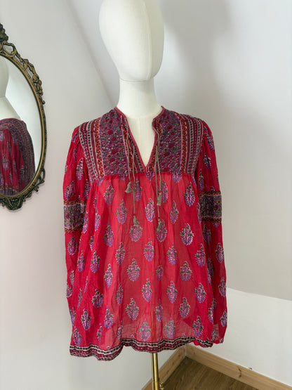 1970’s ‘Adini’ Blockprint Shirt