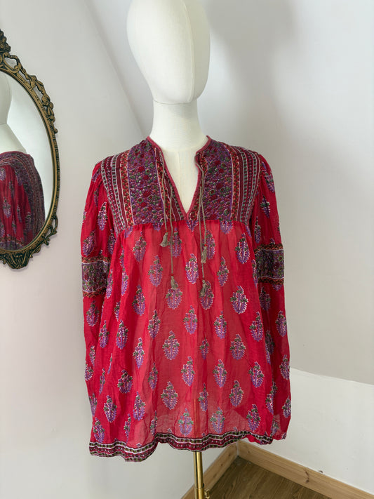 1970’s ‘Adini’ Blockprint Shirt