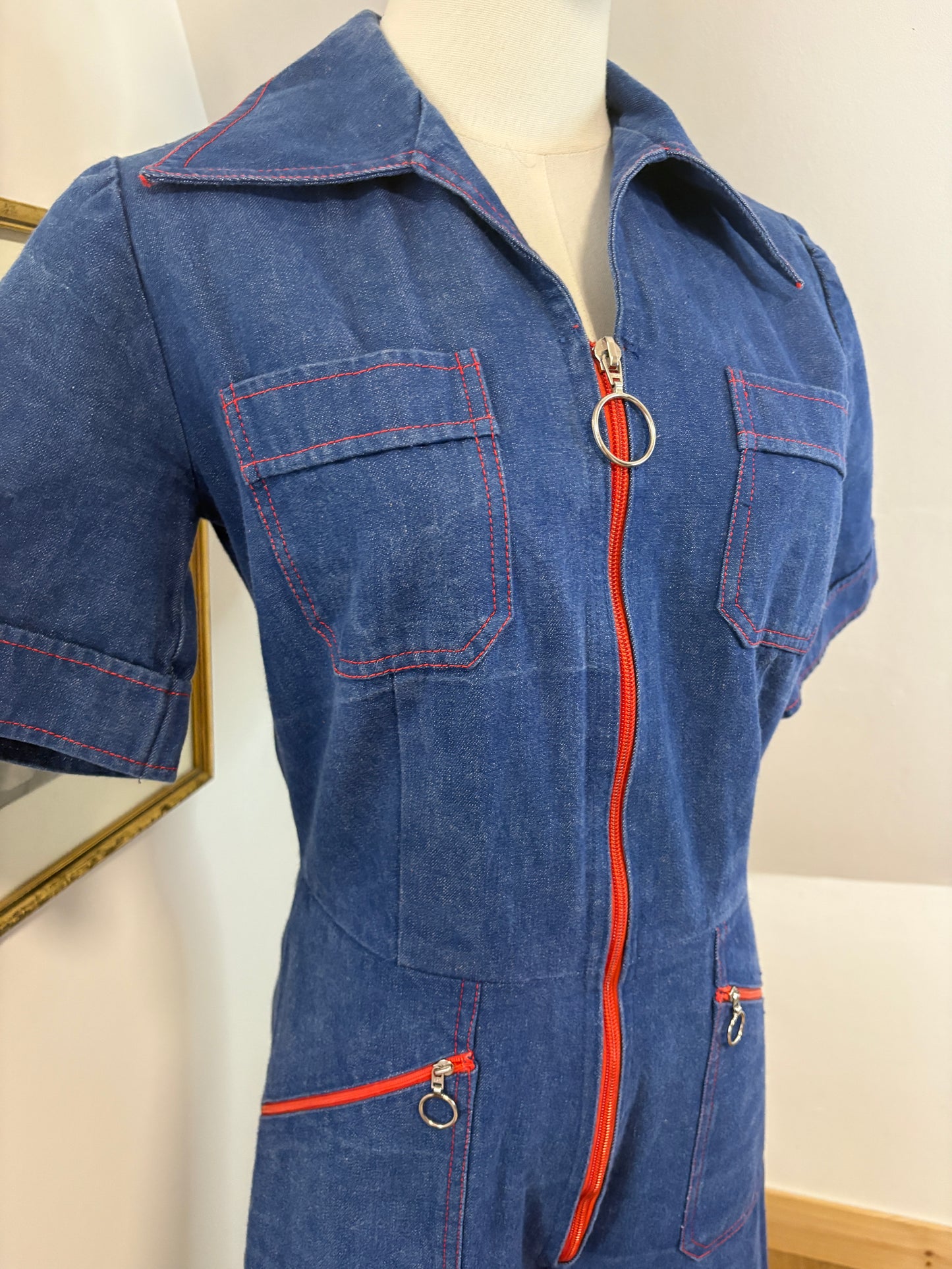 1970’s Denim Jumpsuit