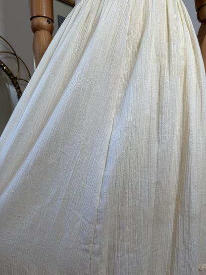 1970s Cheesecloth Sundress