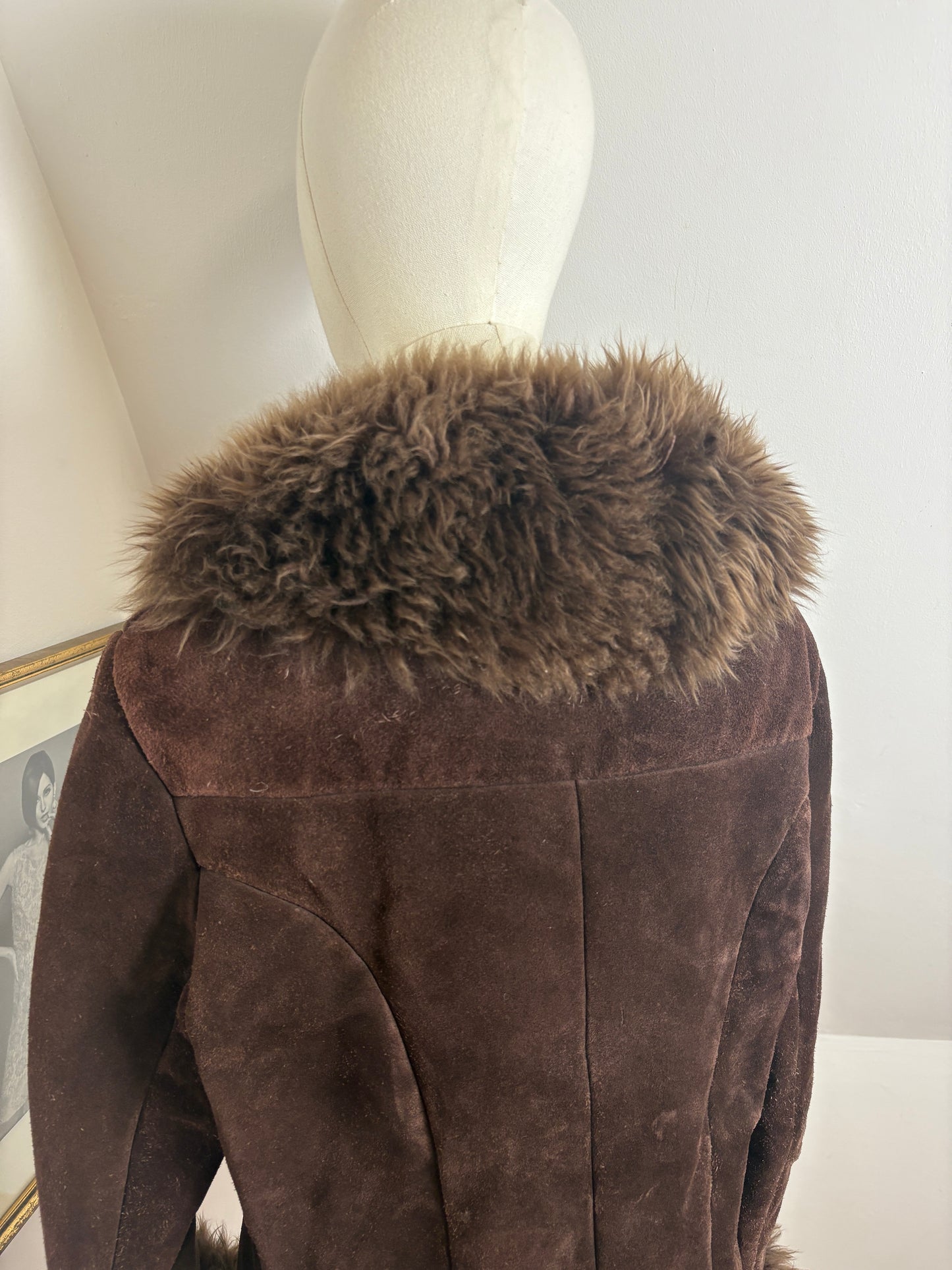 1970s Suede & Fur Jacket