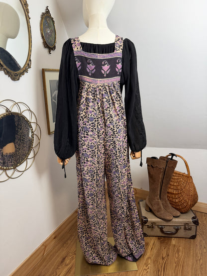 1970s Indian Cotton Jumpsuit