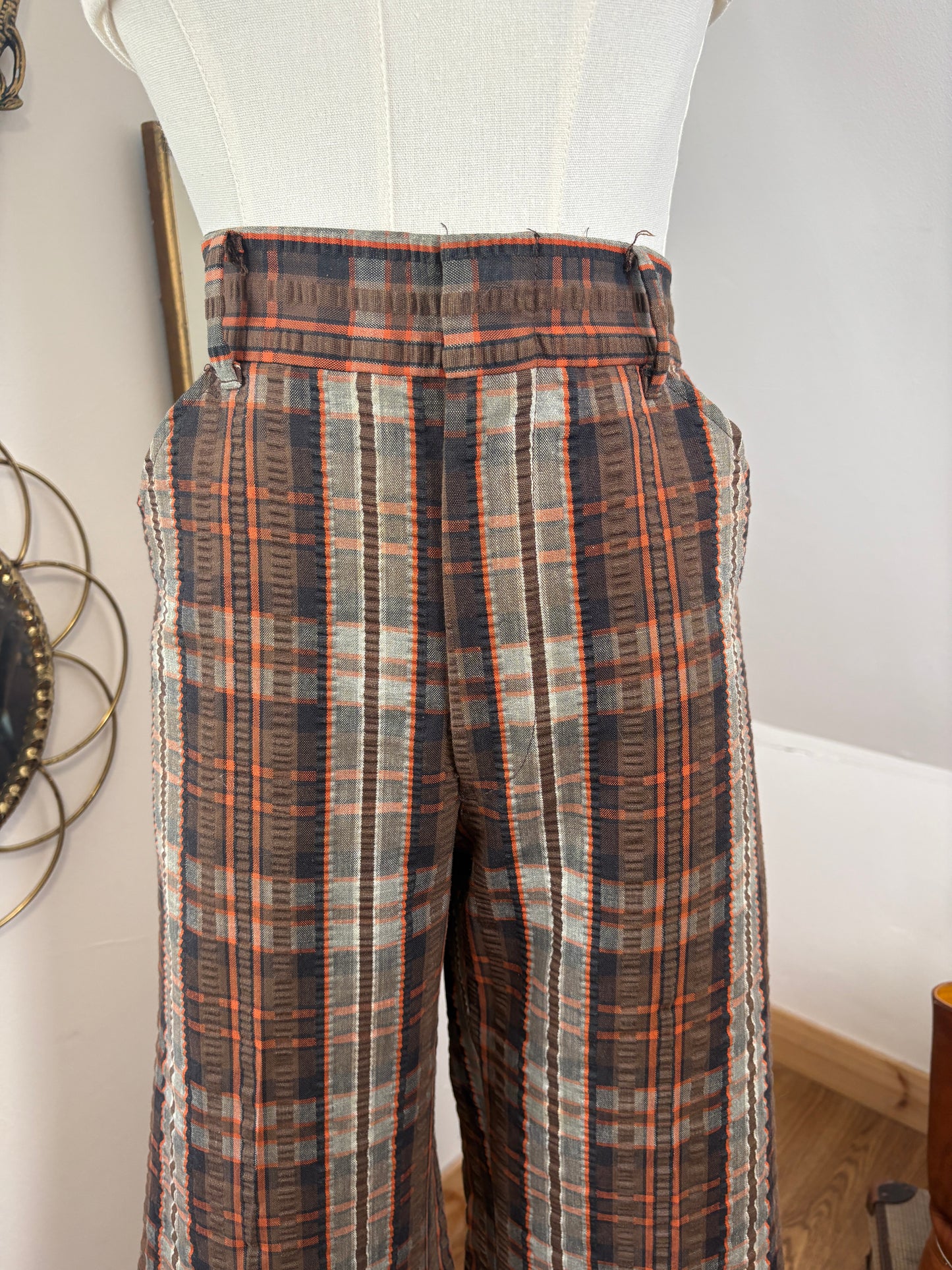 1970s Levi’s Plaid Bellbottoms