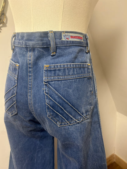 1970s ‘Panthers’ Flared Jeans