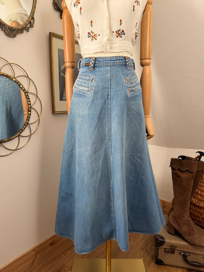 1970s ‘Marshall’ Denim Skirt