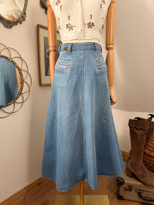 1970s ‘Marshall’ Denim Skirt