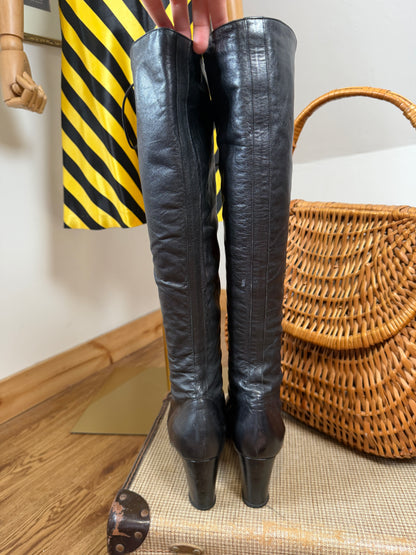 1980s ‘Martine Sitbon’ Lace Up Boots