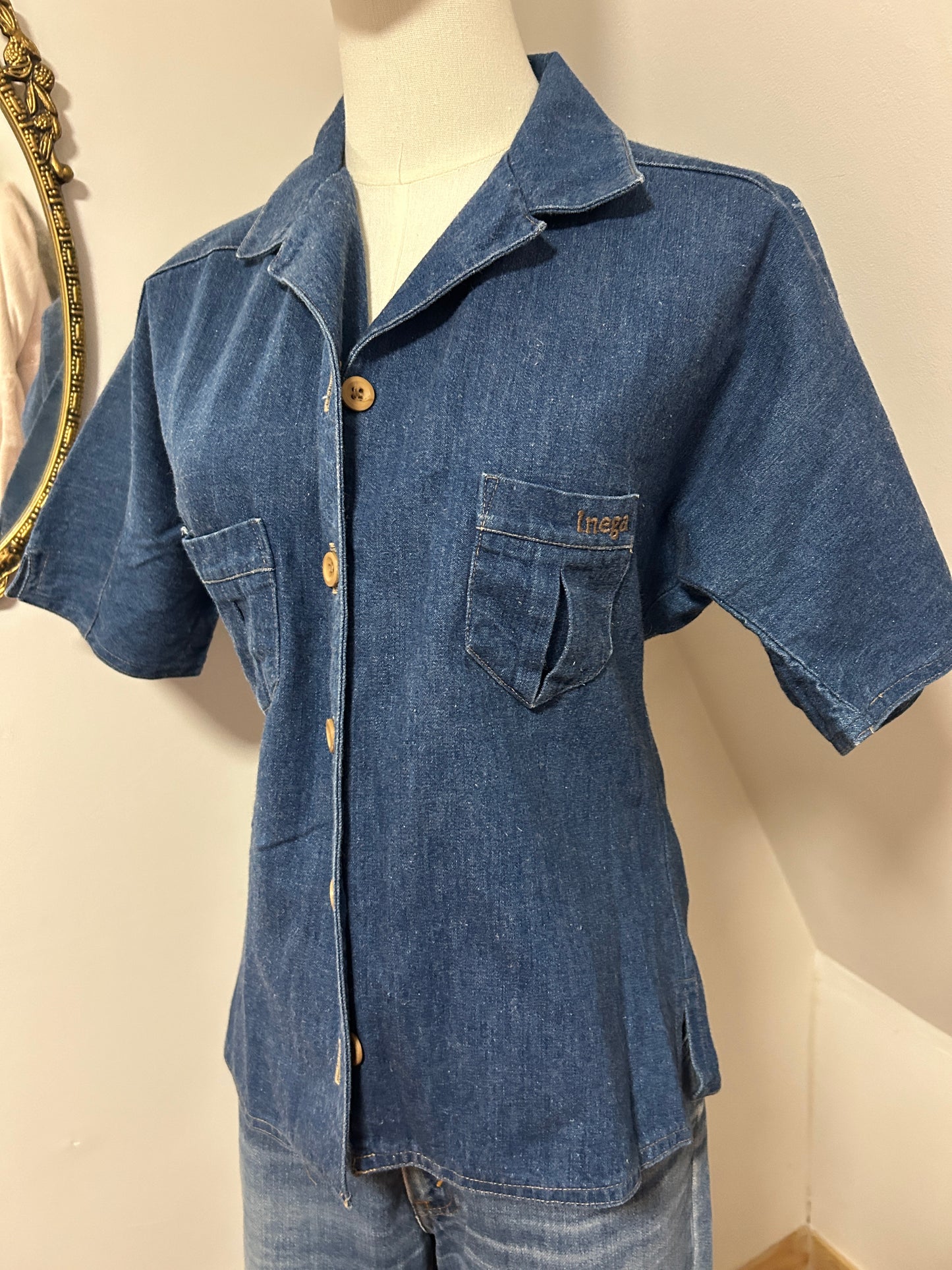 1970s Denim Shirt