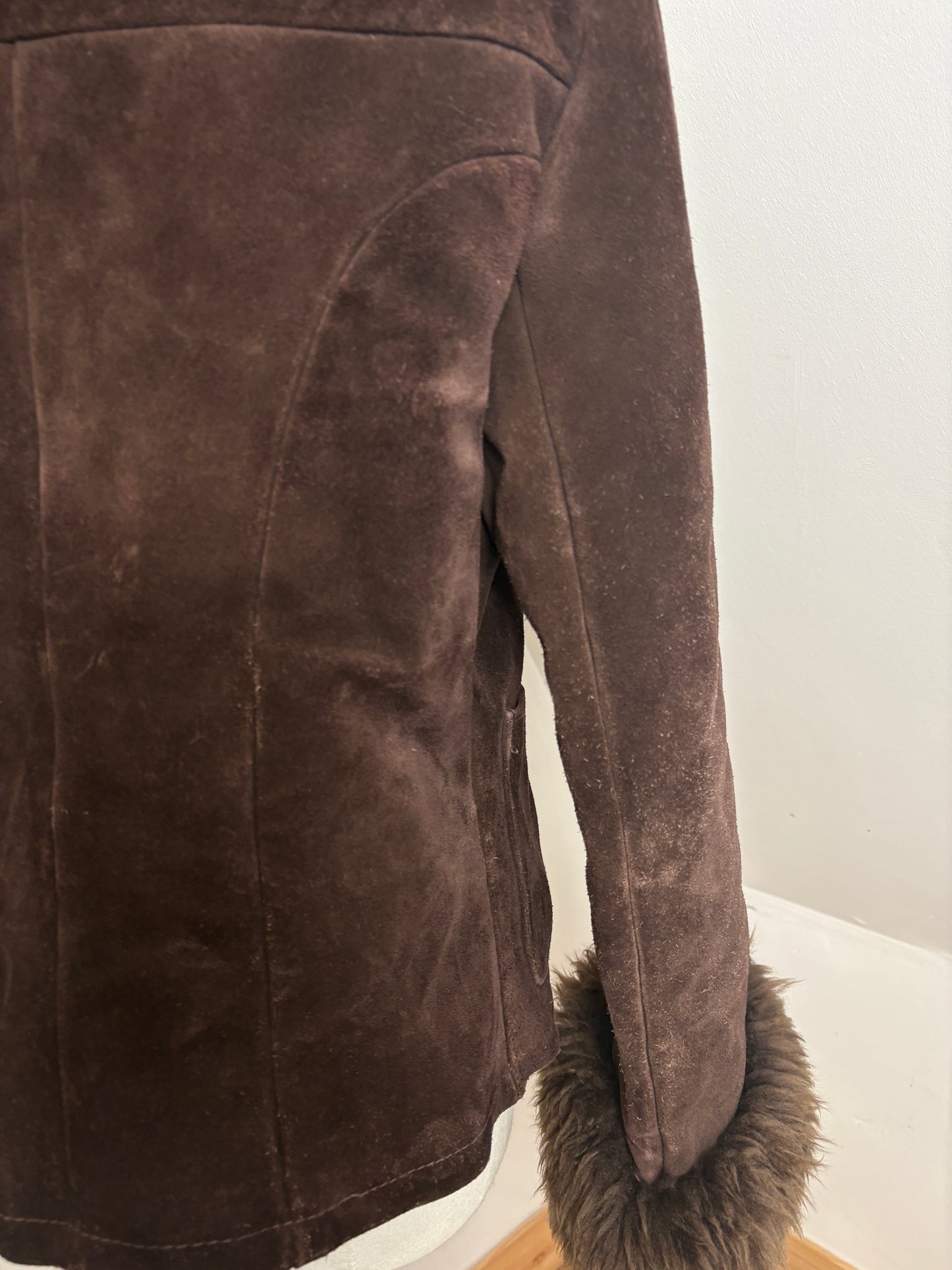 1970s Suede & Fur Jacket