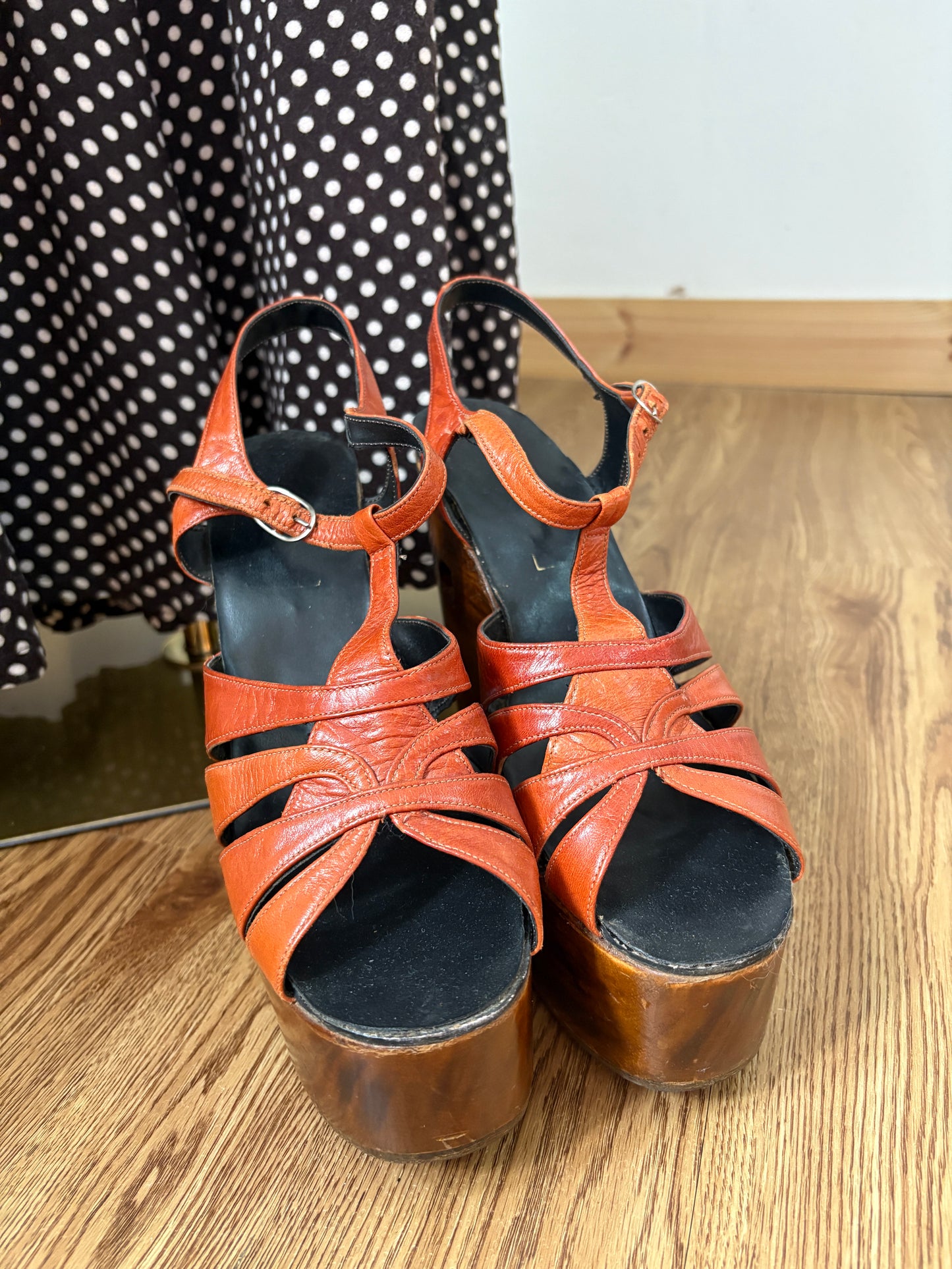 1970s Platform Wedges