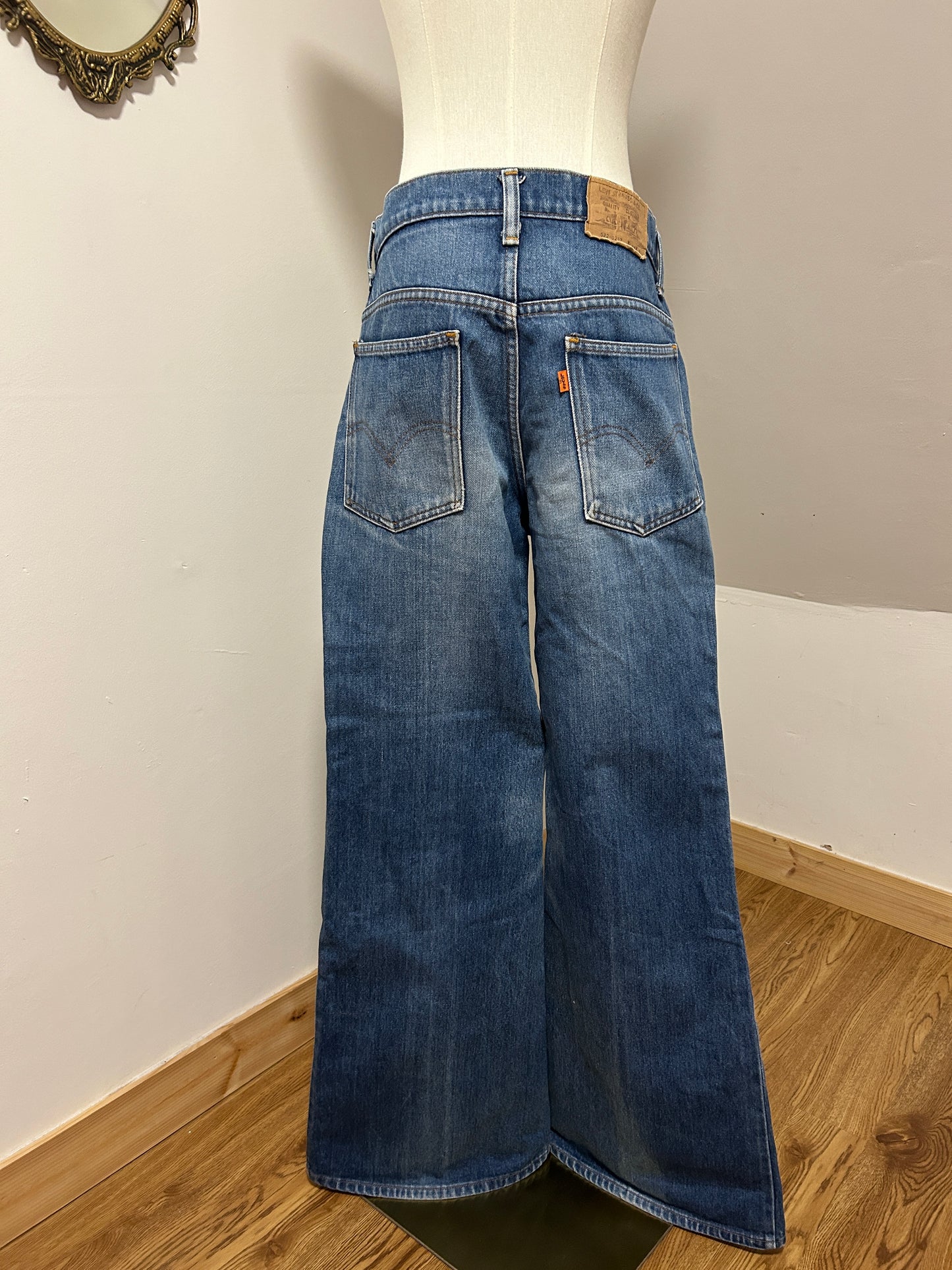 1970s Orange Tab Levi’s Jeans