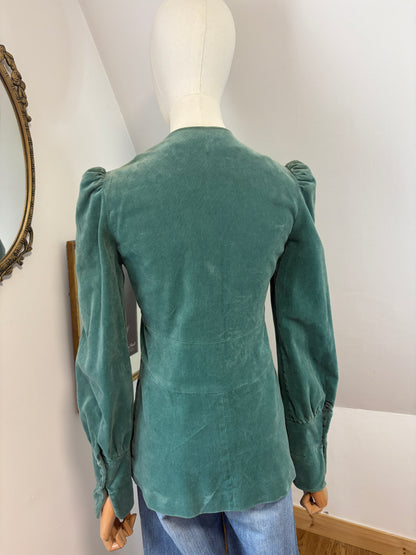 1960’s Art Deco Velvet Blazer